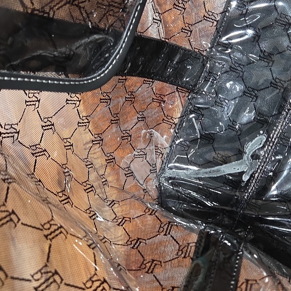 Lauren Ralph Lauren Black and Clear Tote Bag - Picture 11 of 11